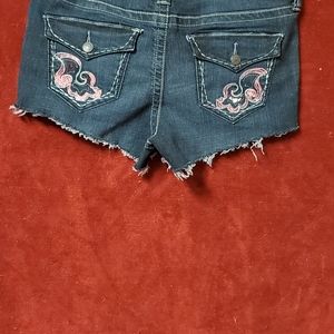Handcrafted Distressed Cutoff Jeans